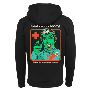 Steven Rhodes - Give Blood Today - Zip-Hoodie