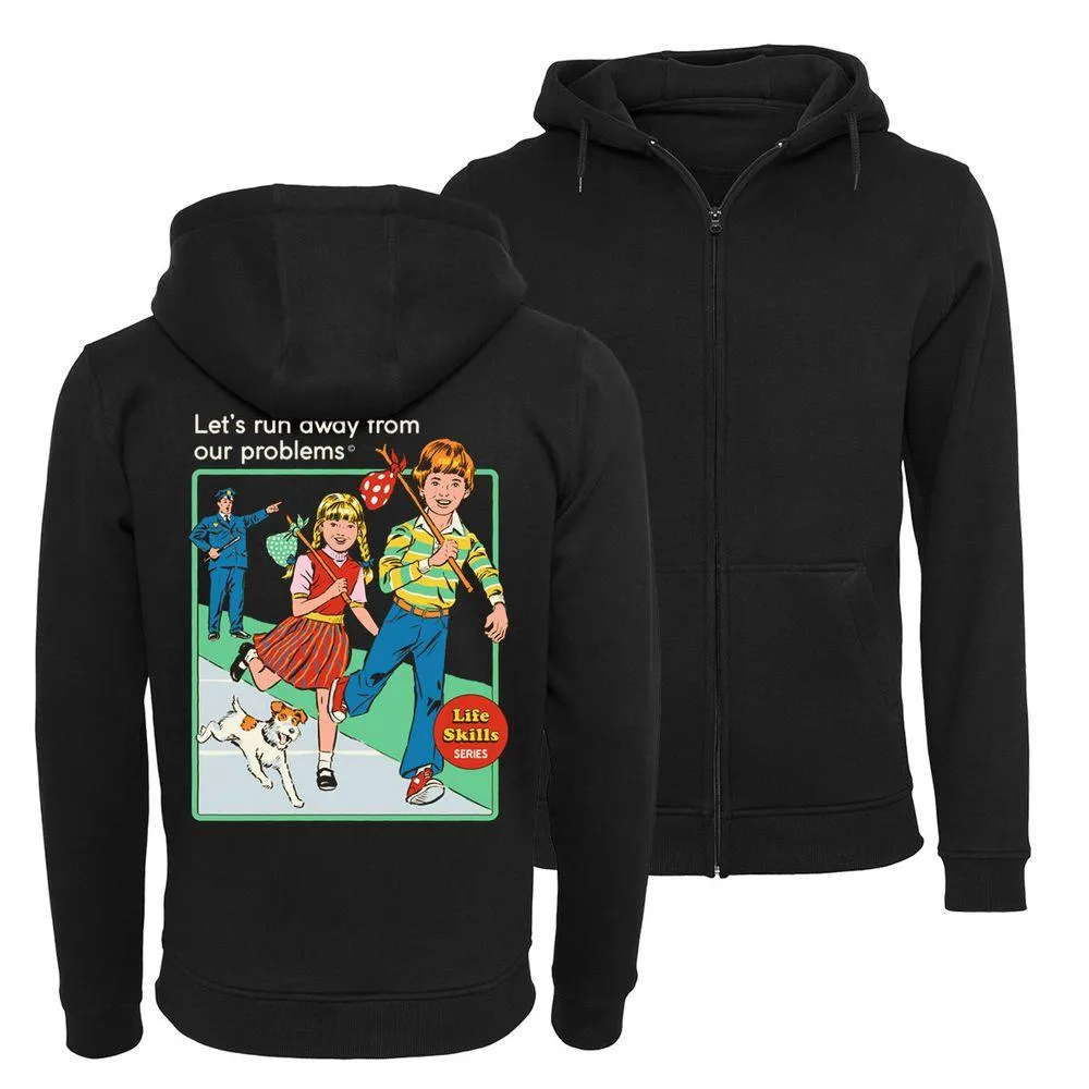 Steven Rhodes - Let’s Run Away - Zip-Hoodie