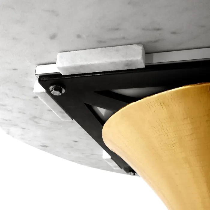 Stockholm Dining Table Base - Brass