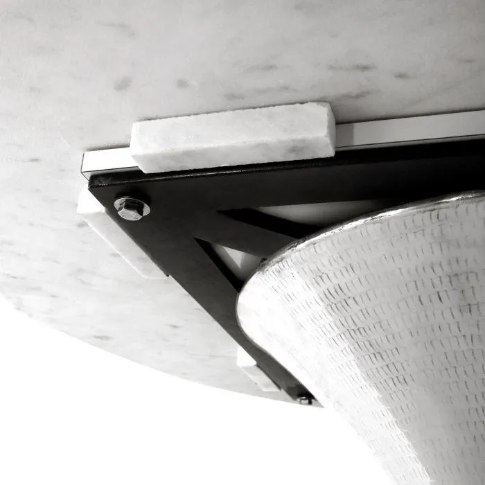 Stockholm Dining Table Base - Nickel