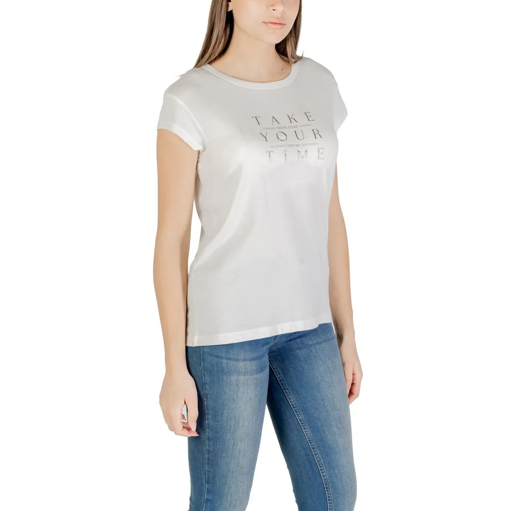 Street One White Cotton Tops & T-Shirt