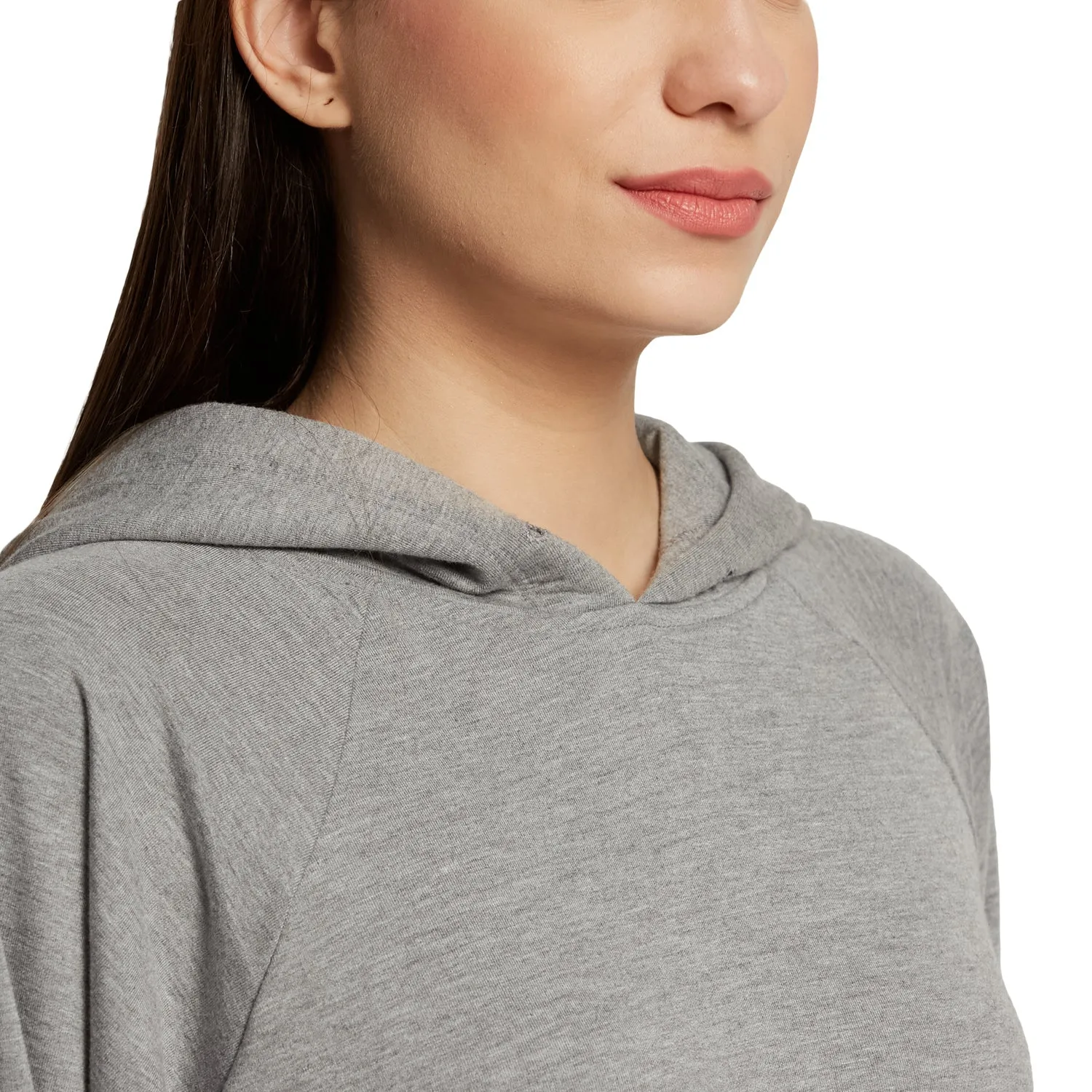 SWEAT DLIT LONG SLEEVE PULLOVER HOODIE