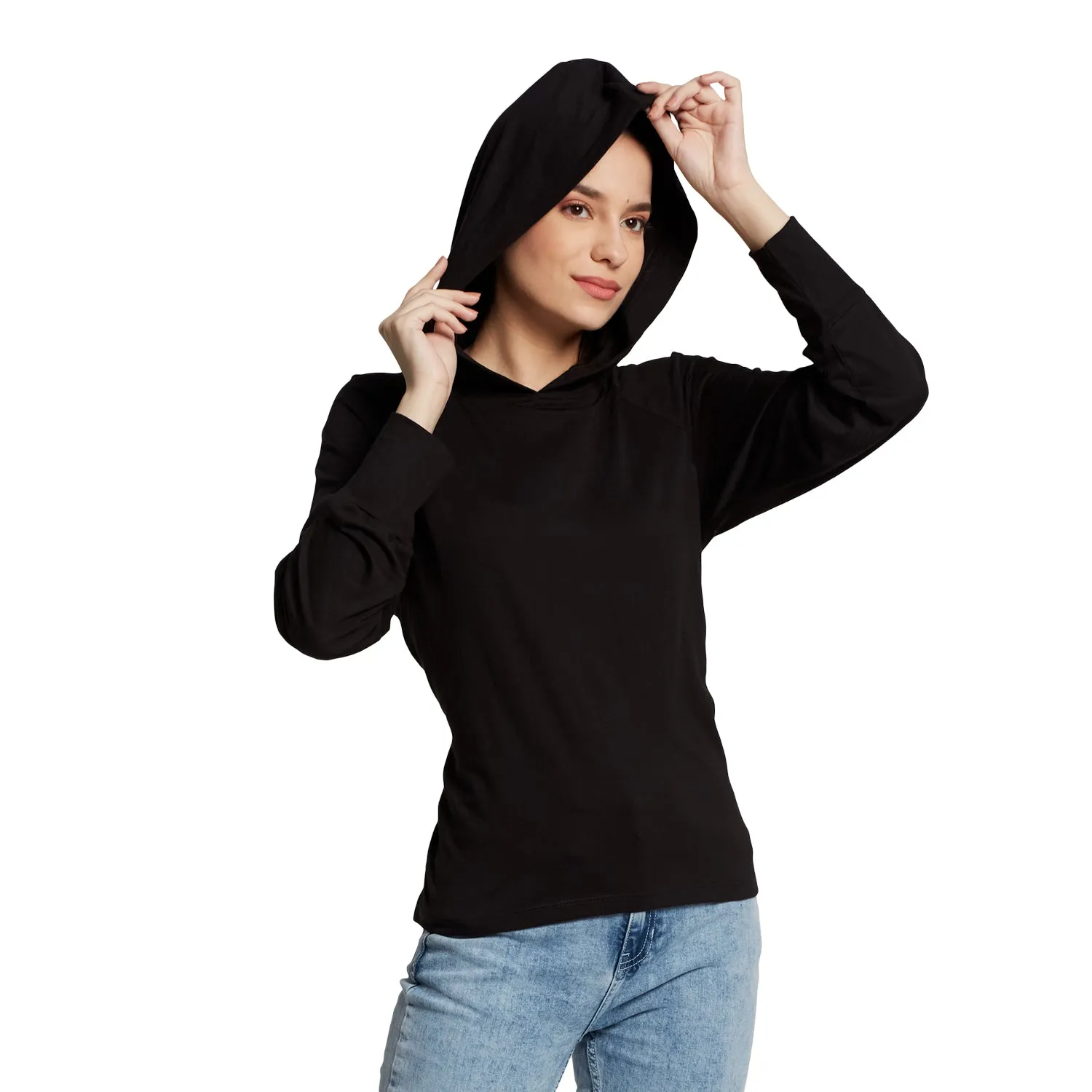 SWEAT DLIT LONG SLEEVE PULLOVER HOODIE