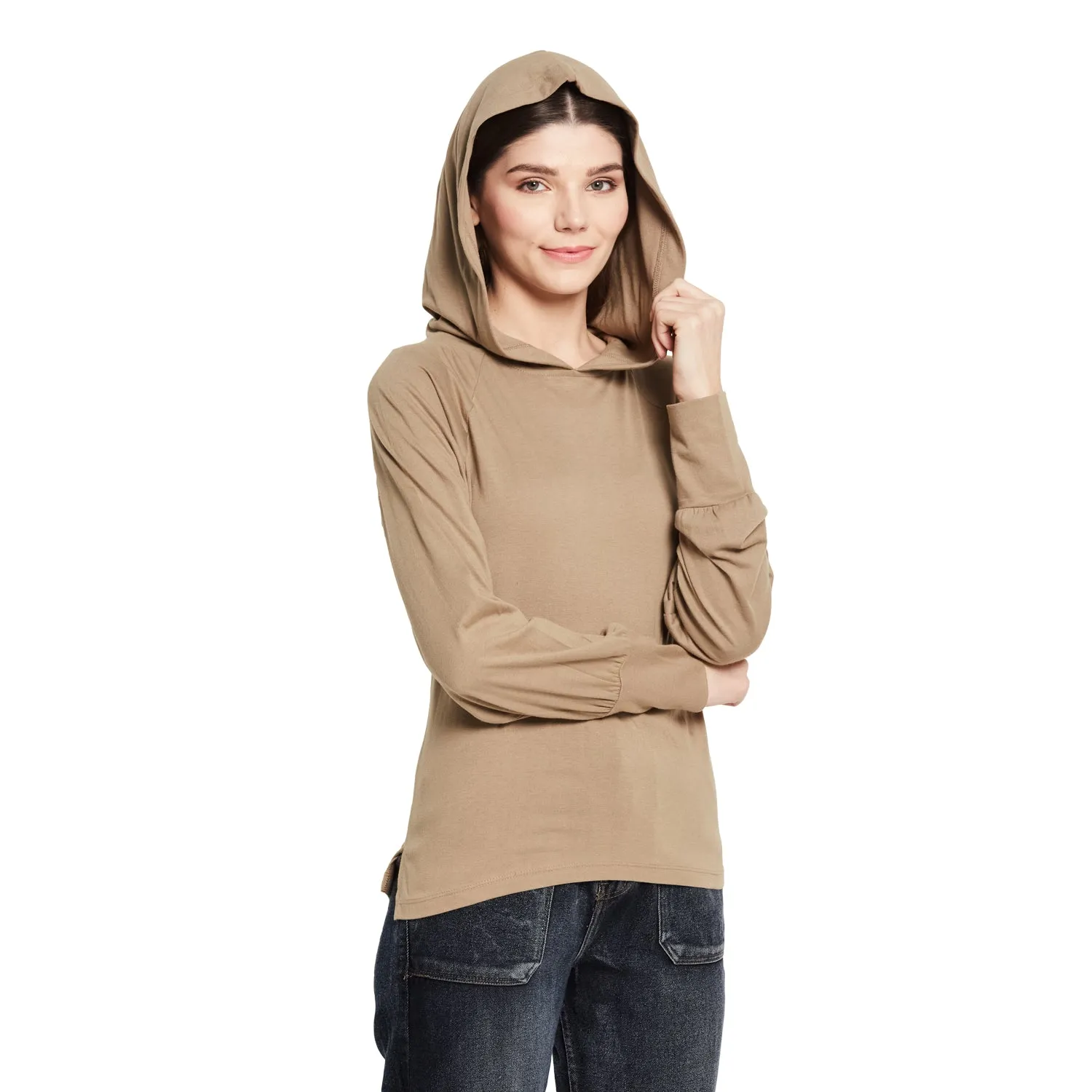 SWEAT DLIT LONG SLEEVE PULLOVER HOODIE