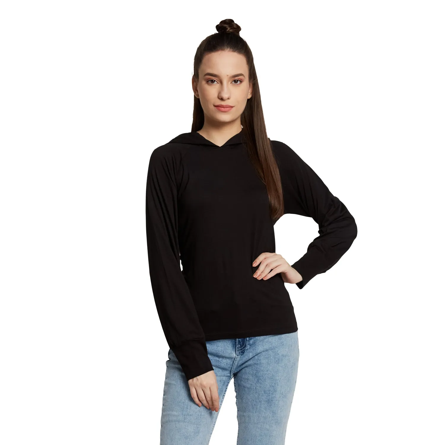 SWEAT DLIT LONG SLEEVE PULLOVER HOODIE
