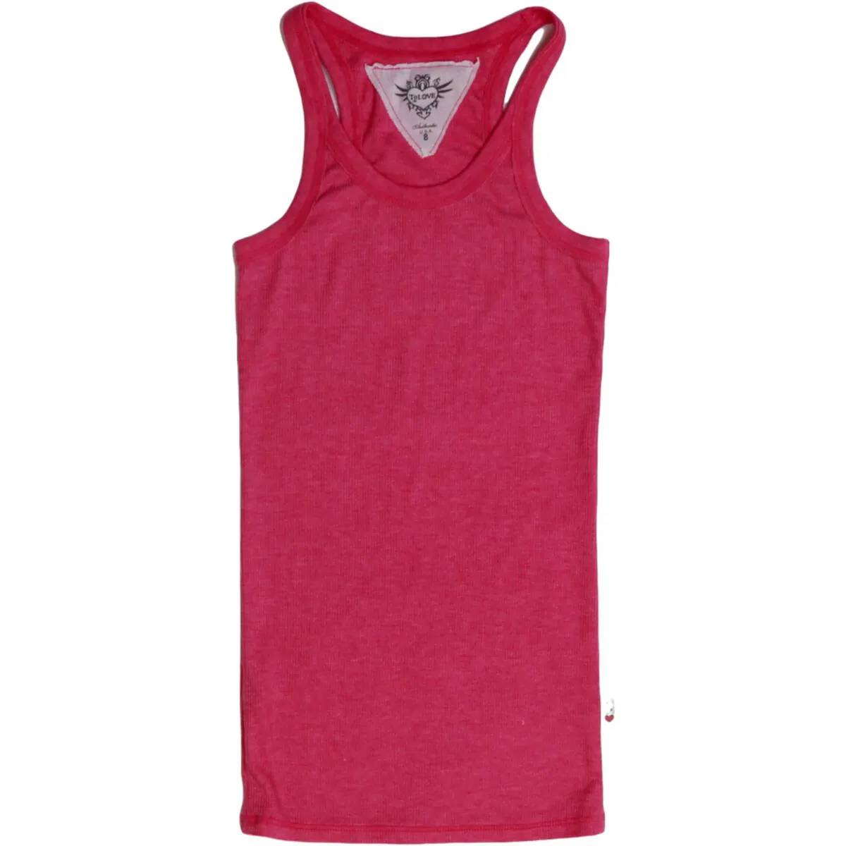 T2Love- Hot Pink Heather Tank