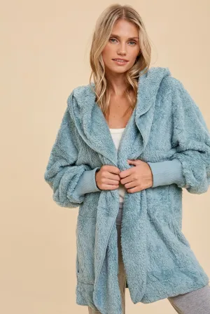 Teddy Bear Jacket - Mint