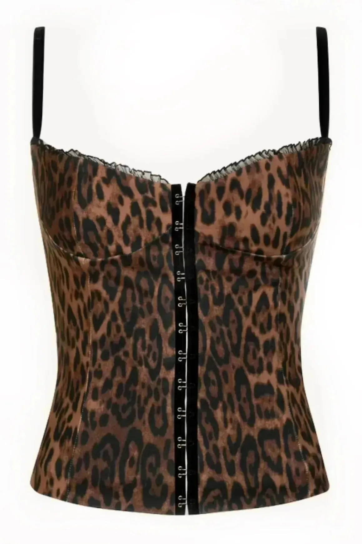 the caroline corset in cheetah