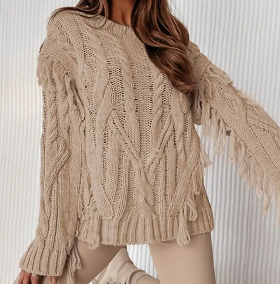 The Lace Boutique Collection - Jennifer's Tassel Sweater