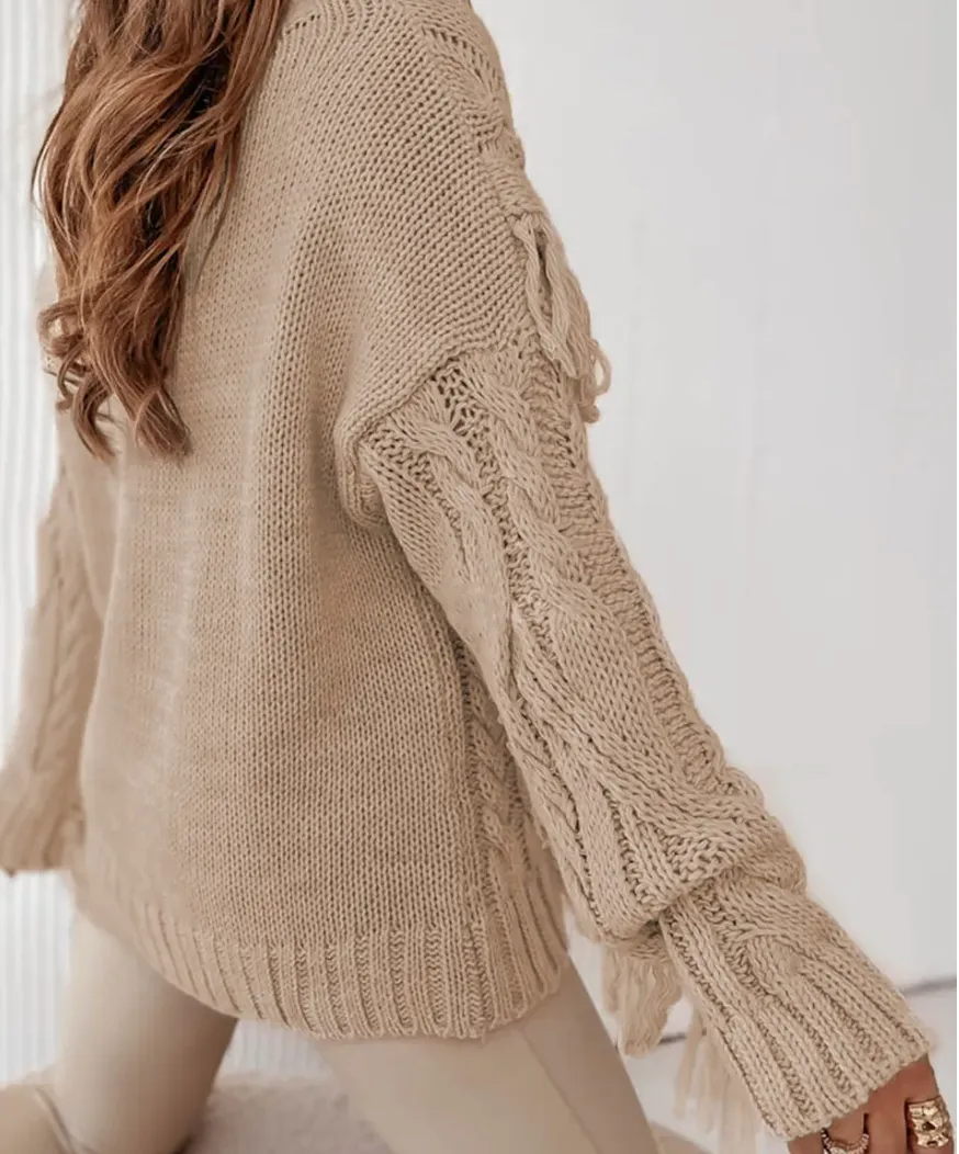 The Lace Boutique Collection - Jennifer's Tassel Sweater