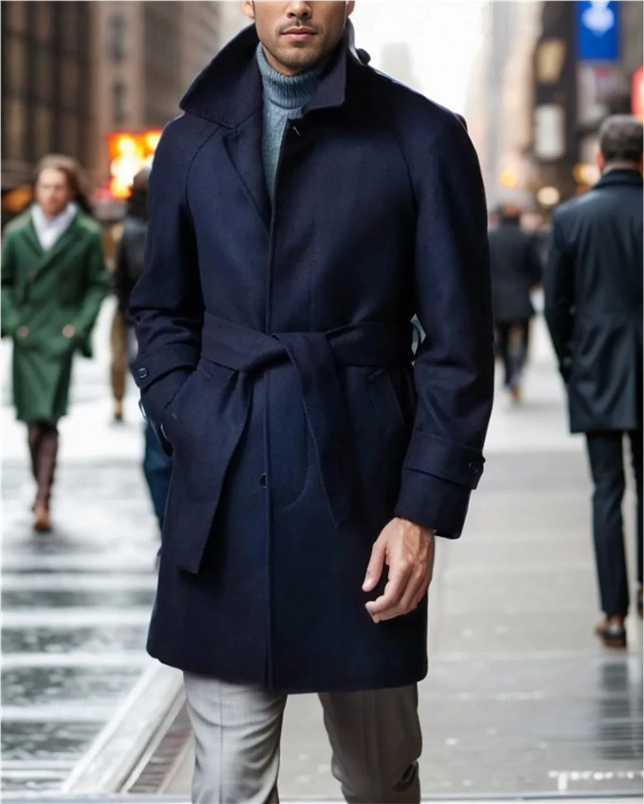 Theodore | Stylish Men's Trench Coat