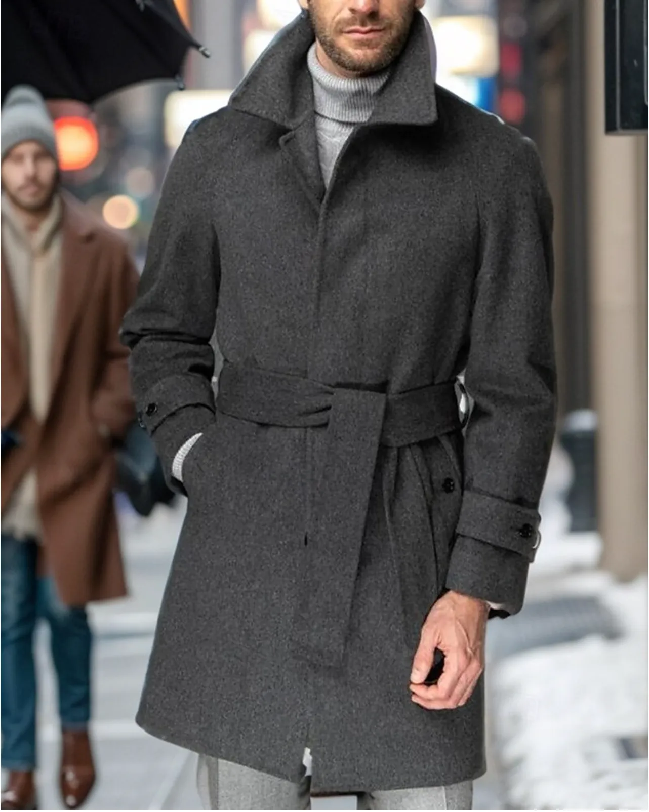 Theodore | Stylish Men's Trench Coat