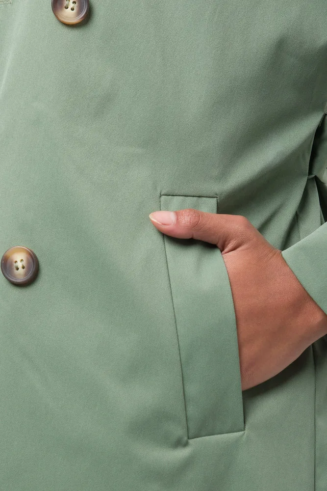 Trench Coat Green