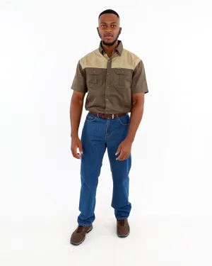 Two Tone Cotton Shirt