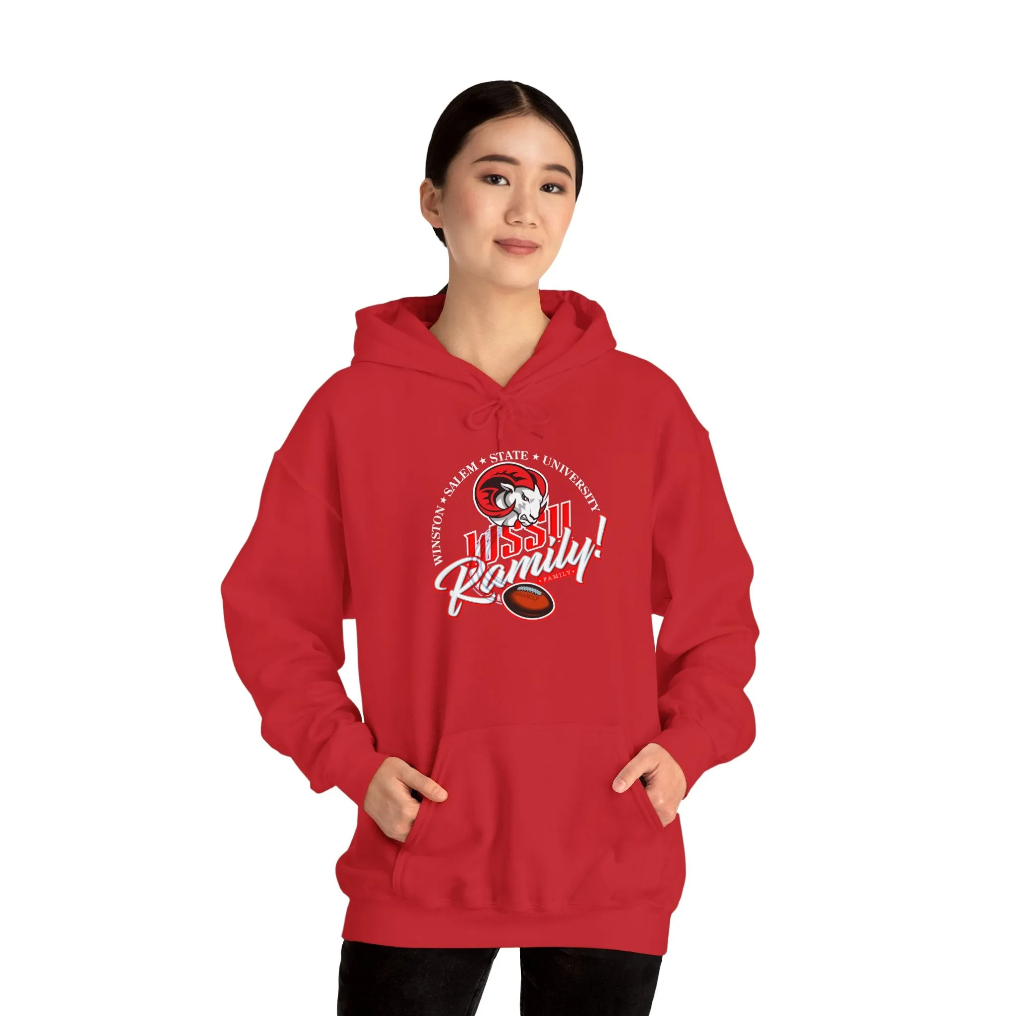 UNISEX WSSU RAMILY HOODIE