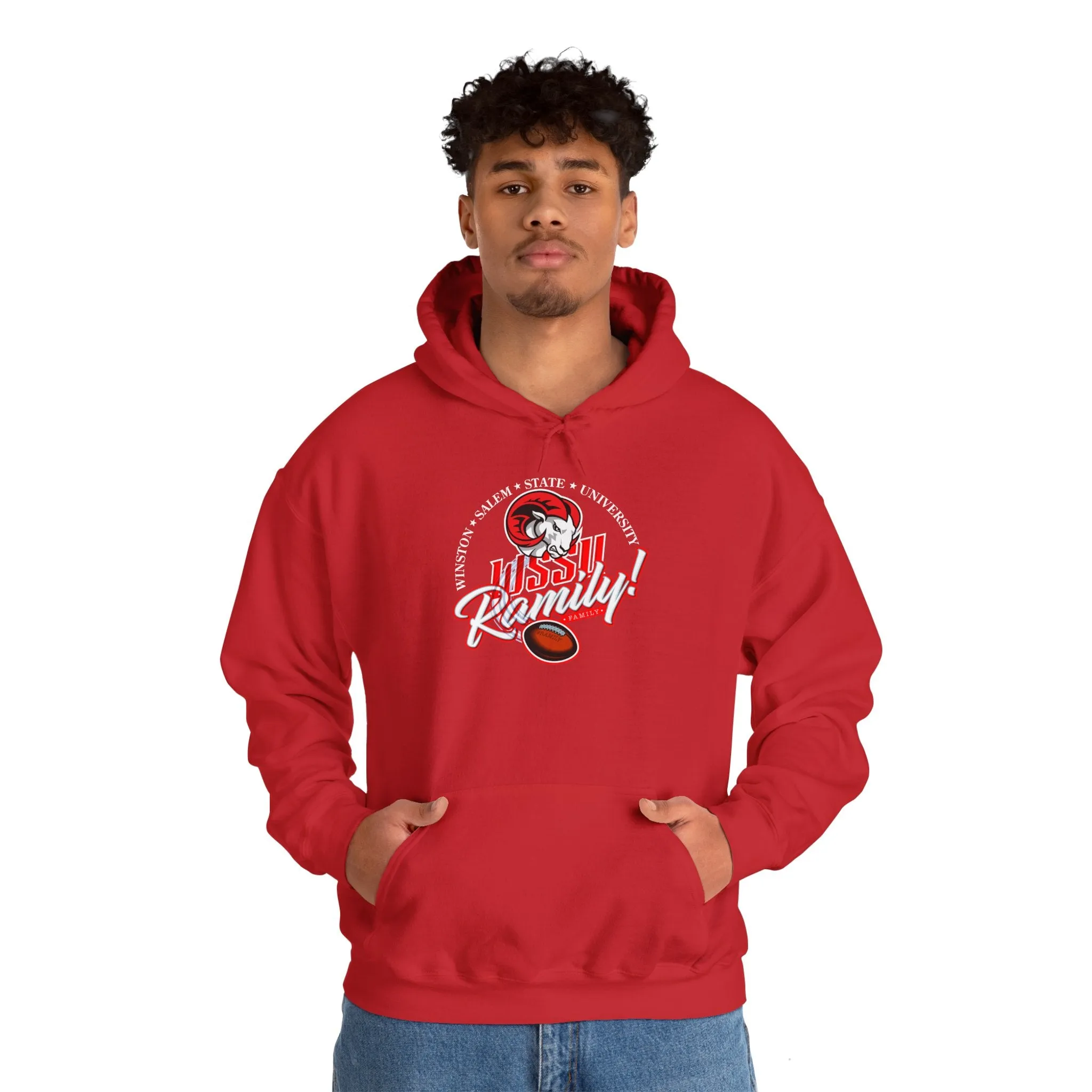 UNISEX WSSU RAMILY HOODIE