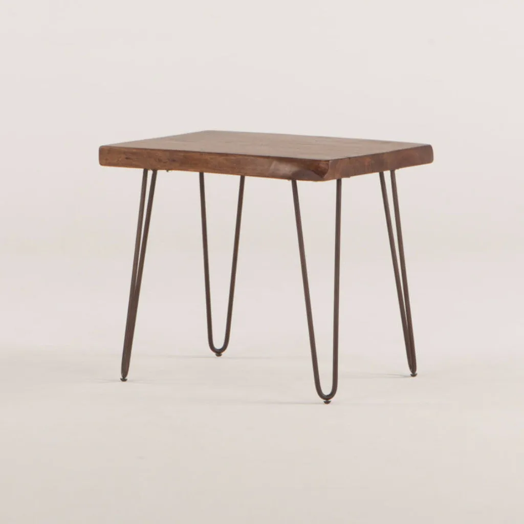Vail Live-Edge Side Table