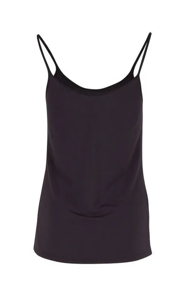 Veronica Reversible Camisole Black