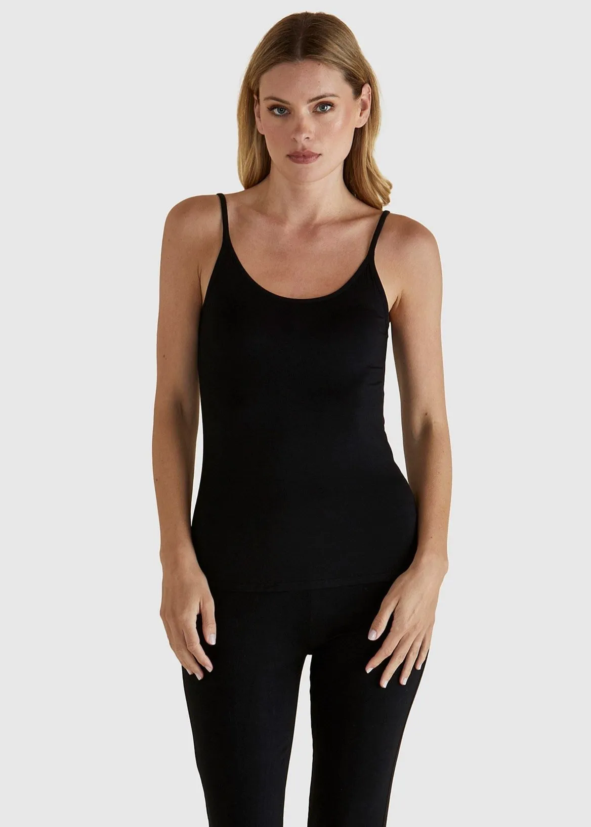 Veronica Reversible Camisole Black