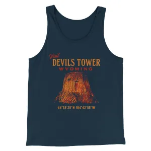 Visit Devils Tower Funny Movie Men/Unisex Tank Top
