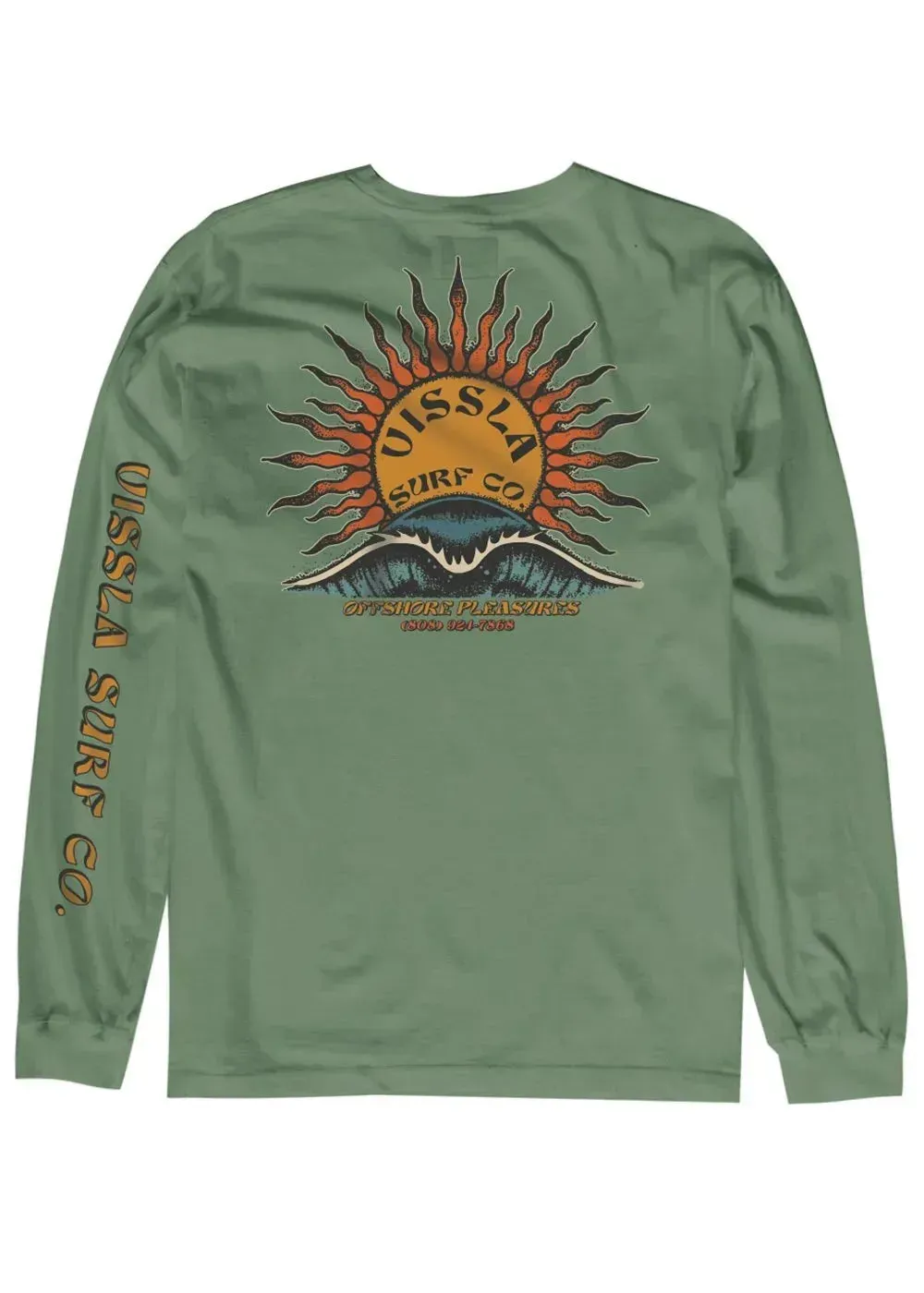 Vissla Men's Solar Swells Long Sleeve