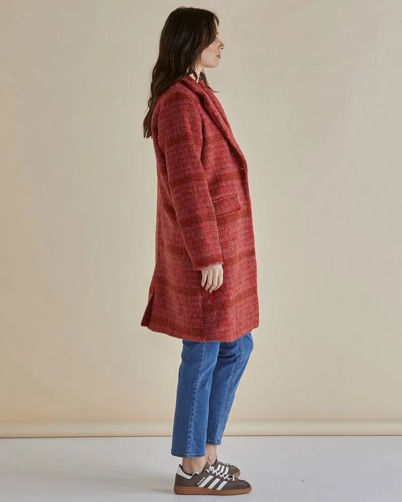 Wanda Coat - Rouge Red