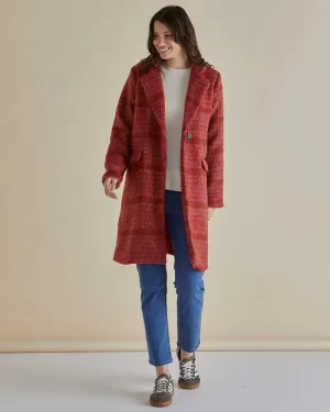 Wanda Coat - Rouge Red