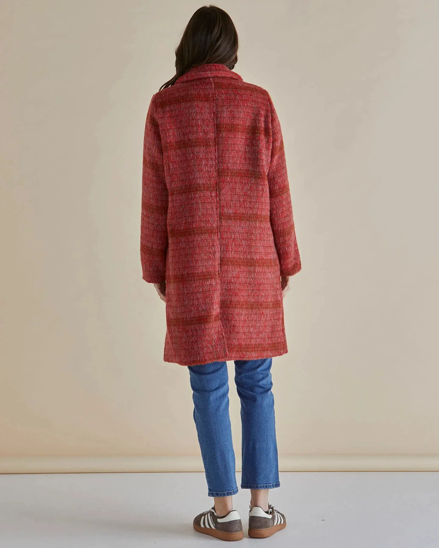 Wanda Coat - Rouge Red