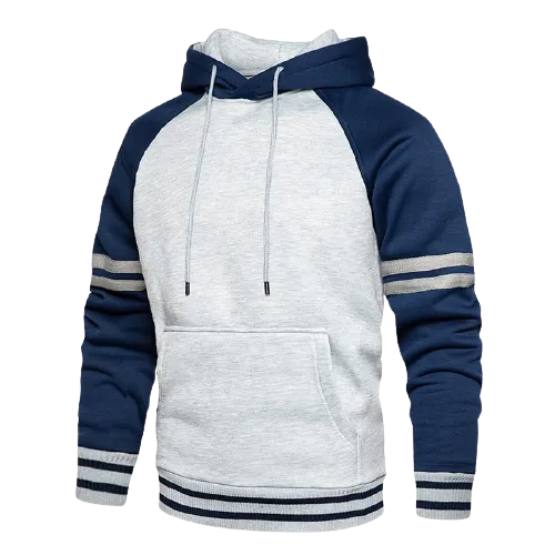 West Louis™ Thick Pure Color Velvet Fabrics Hoodie