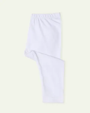 White Capri Tights