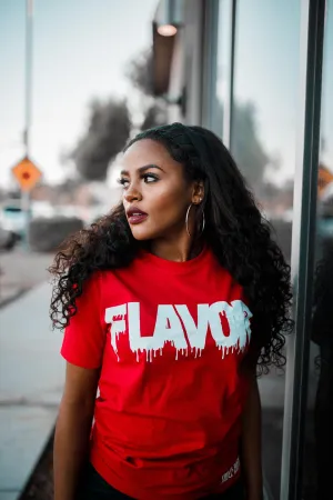 White Flavor | Red Tee