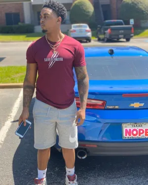 White Sauce Is Forever (S) | Maroon Tee (Tiger Claw)