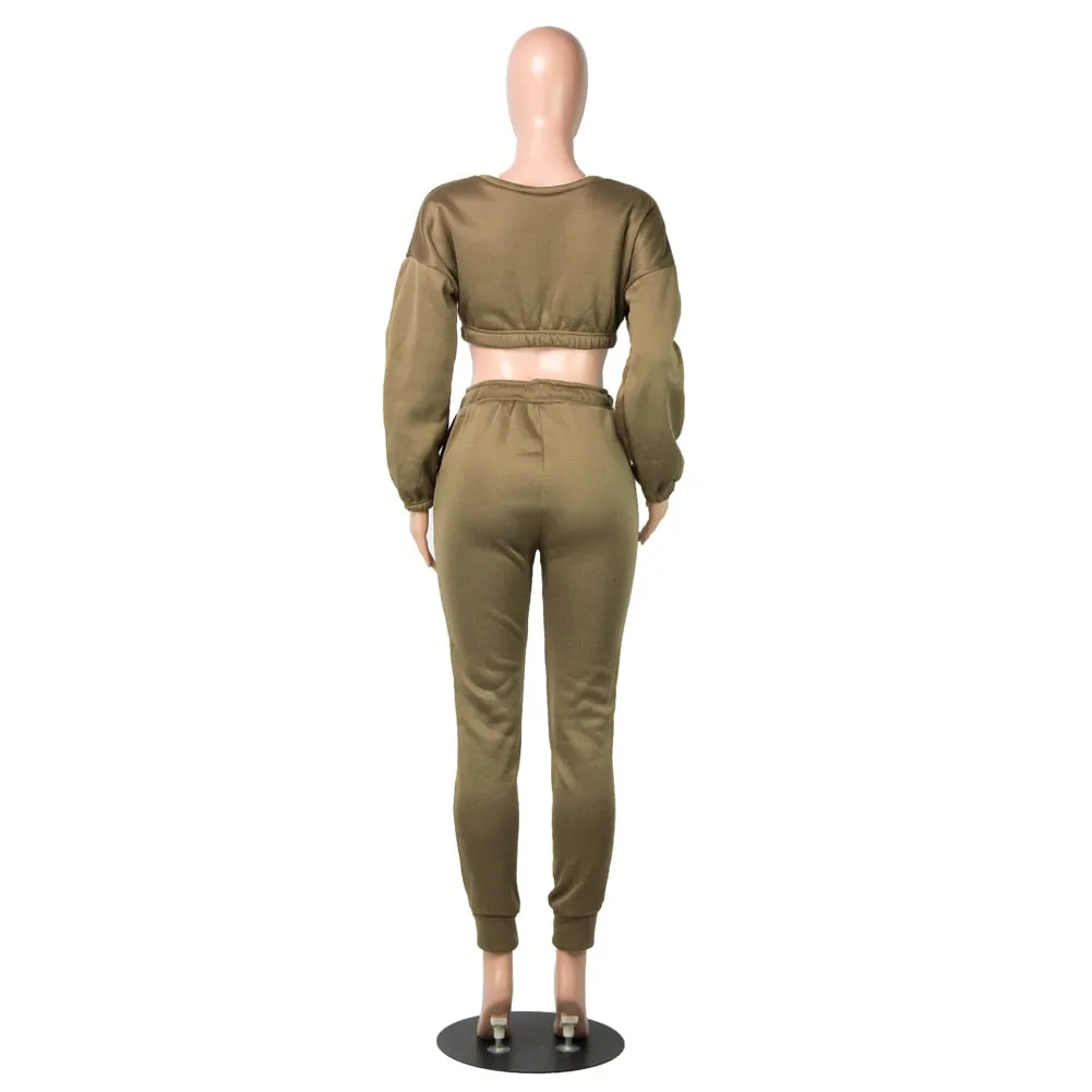 Winter fleece Tracksuit Set