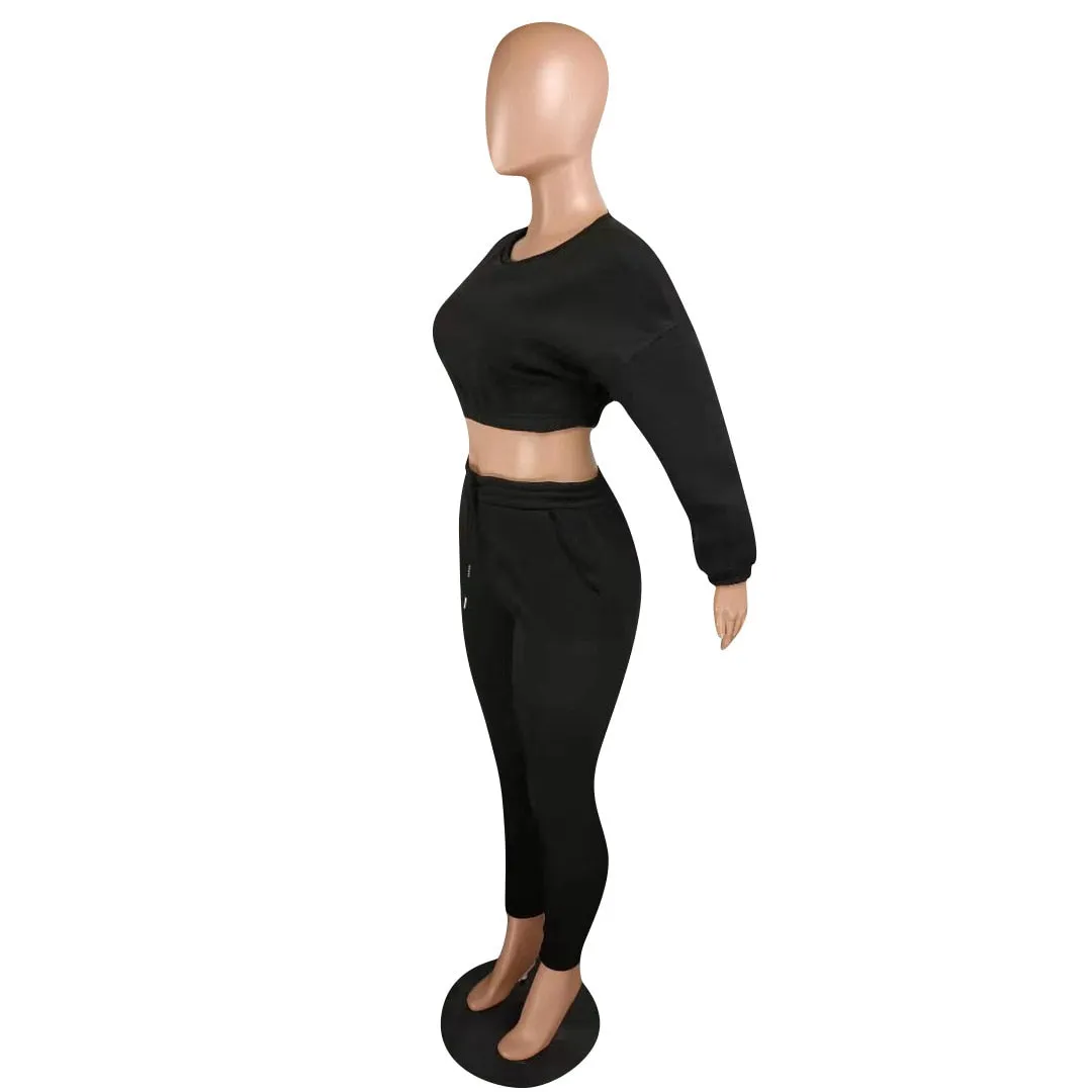 Winter fleece Tracksuit Set