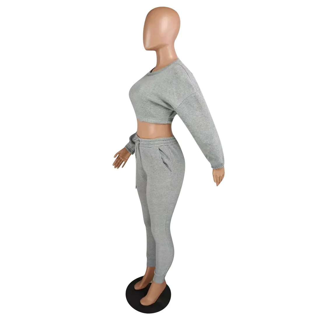 Winter fleece Tracksuit Set