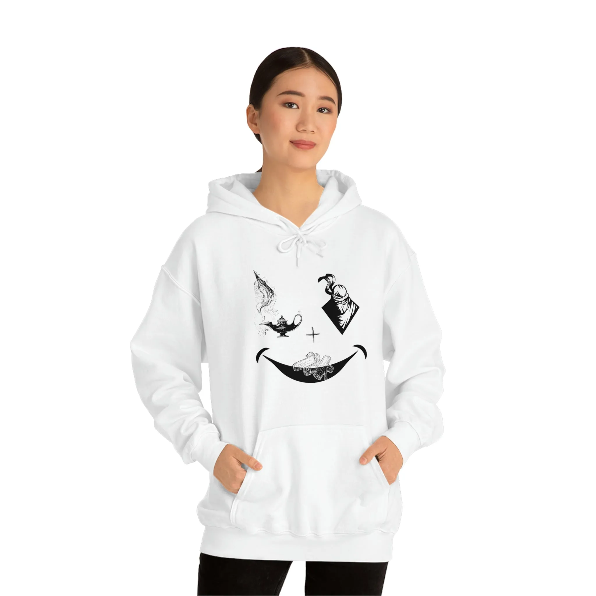 Wish A Ninja Wood Hoodie