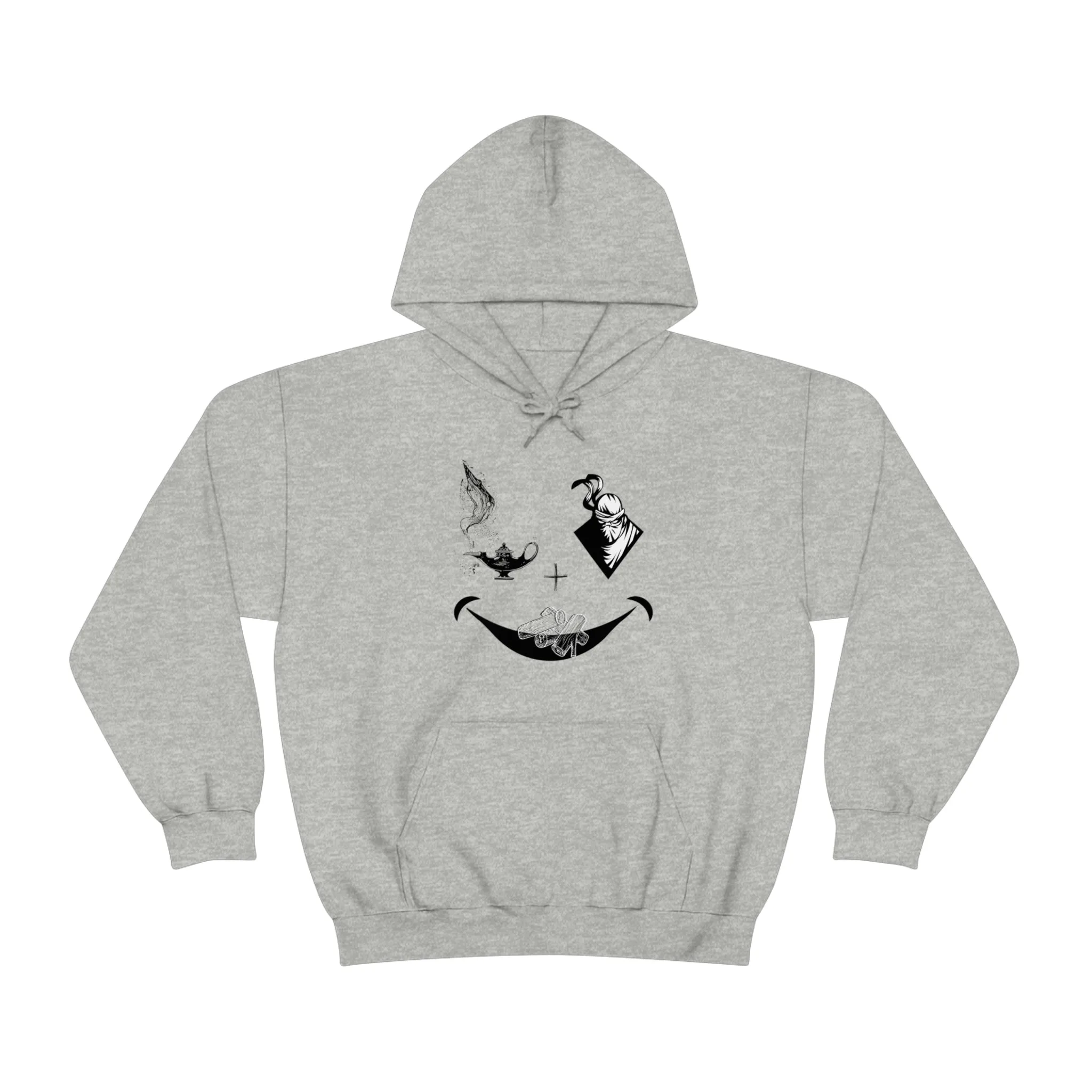 Wish A Ninja Wood Hoodie