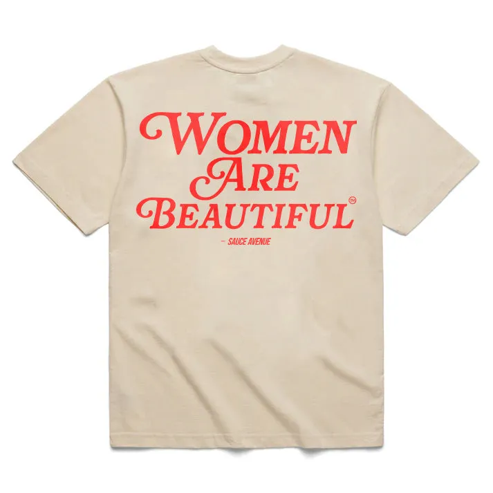 Women Are Beautiful (RD) | Off White Tee