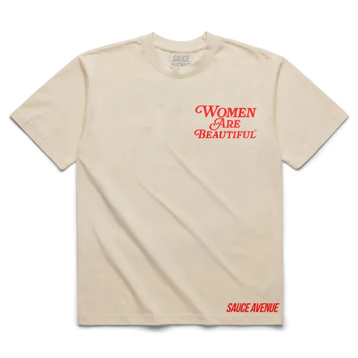 Women Are Beautiful (RD) | Off White Tee