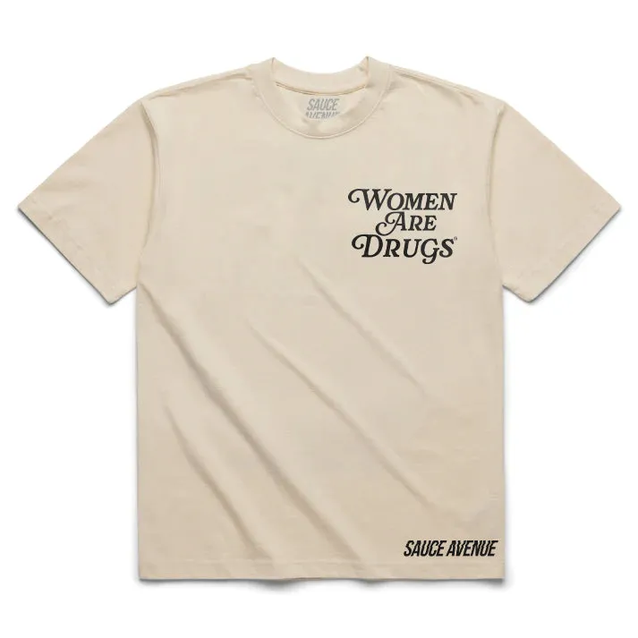 Women Are Drugs (BK) | Off White Tee