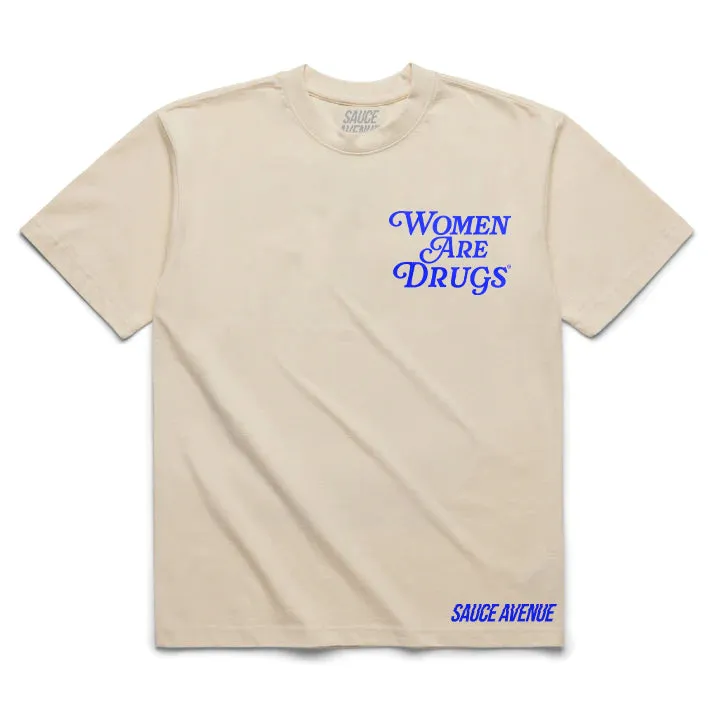 Women Are Drugs (BL) | Off White Tee