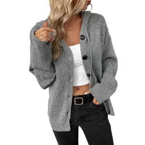 Women's Casual Long Sleeve Open Front Soft Knit Sweater Cardigan Outerwear Knit Sweaters Pullover Women Sweaters K229
