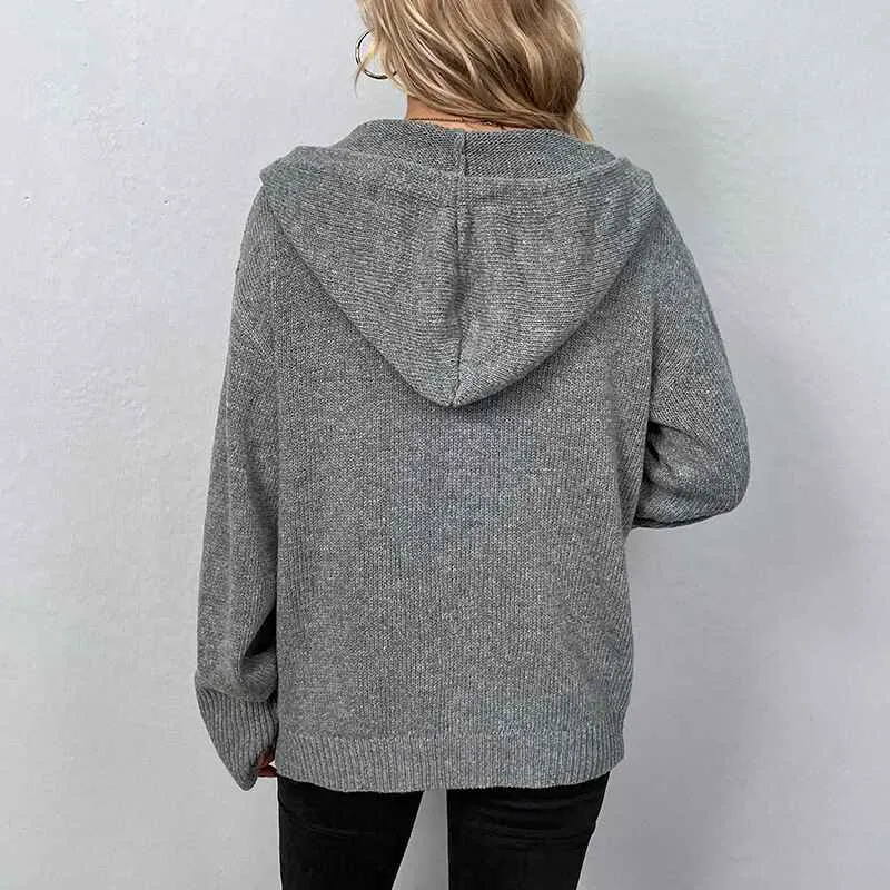 Women's Casual Long Sleeve Open Front Soft Knit Sweater Cardigan Outerwear Knit Sweaters Pullover Women Sweaters K229