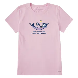 Women's Jackie Not Working From Anywhere Crusher-LITE Tee - 115123