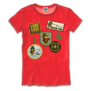 Woodsy Owl Patches Women's Tee
