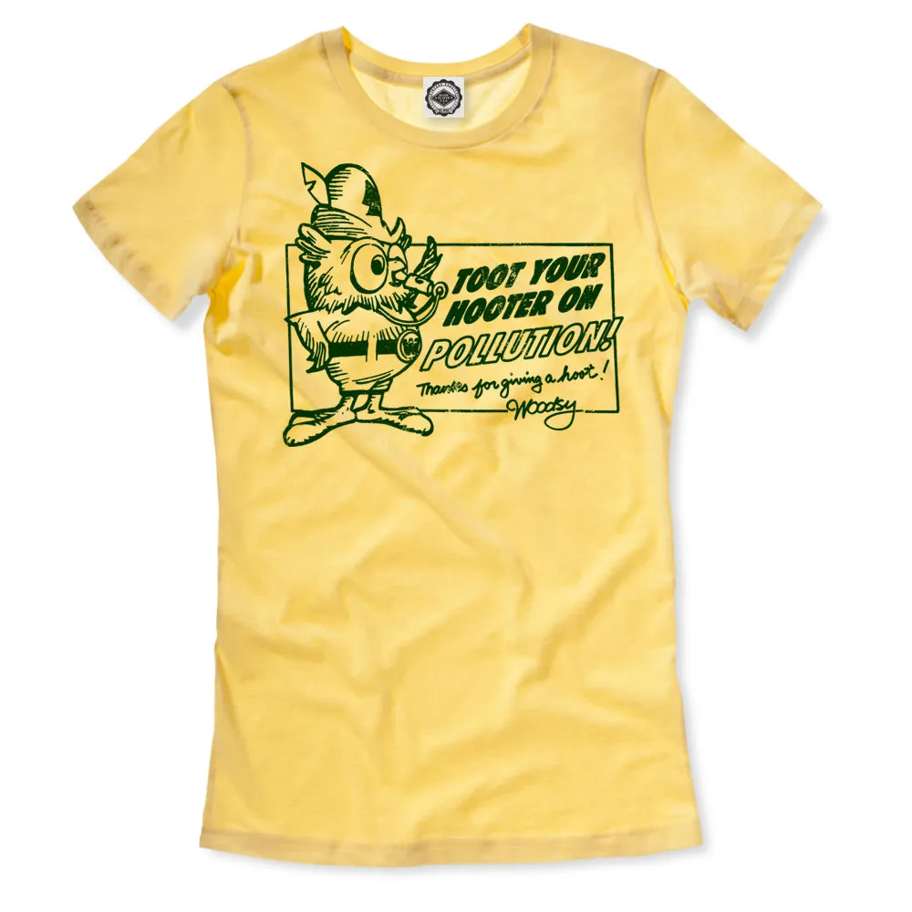 Woodsy Owl "Toot Your Hooter" Women's Tee