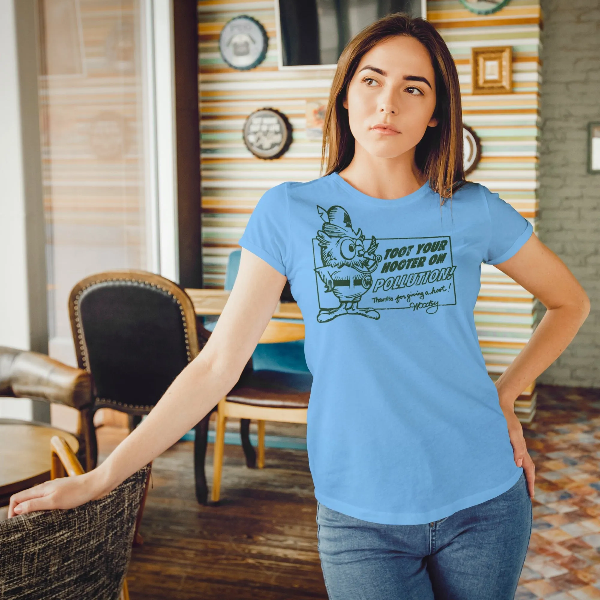 Woodsy Owl "Toot Your Hooter" Women's Tee
