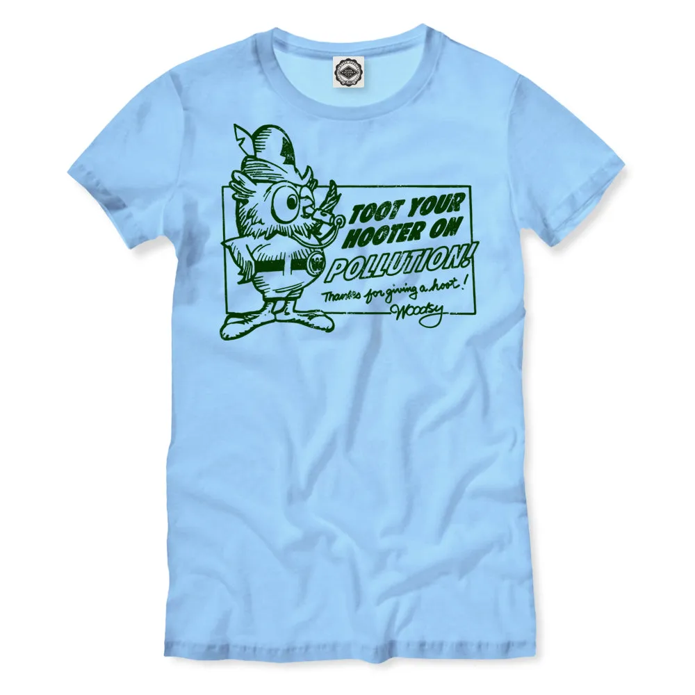 Woodsy Owl "Toot Your Hooter" Women's Tee