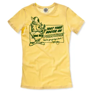 Woodsy Owl "Toot Your Hooter" Women's Tee