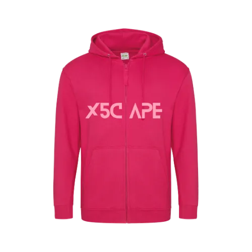 X5CAPE Custom Zip Up Hoodie - Bright Colours